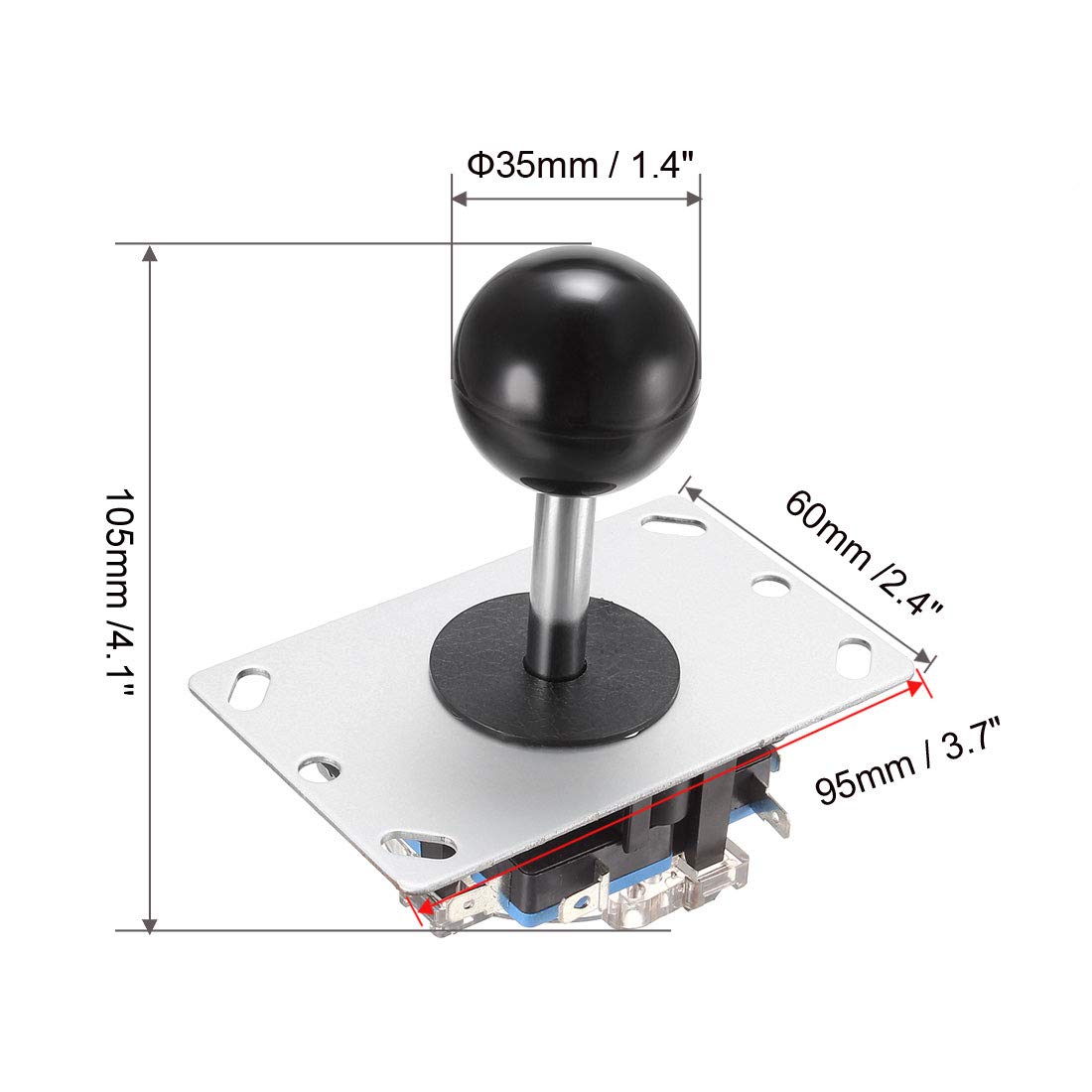 Amazon.com: uxcell Joystick Control Stick Rocker Switch 4